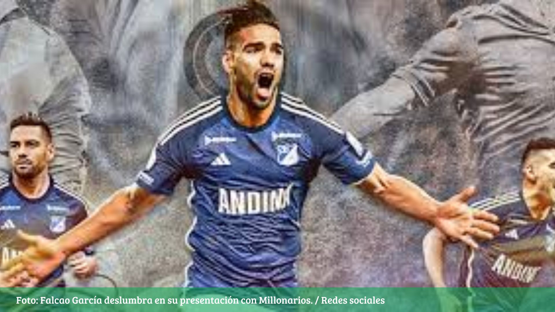 Falcao García deslumbra en su presentación con Millonarios
