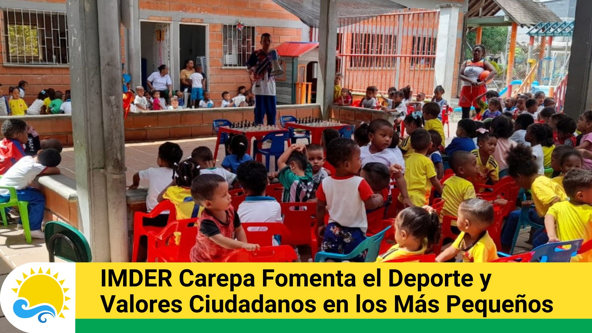 IMDER Carepa Fomenta el Deporte y Valores Ciudadanos en los Más Pequeños